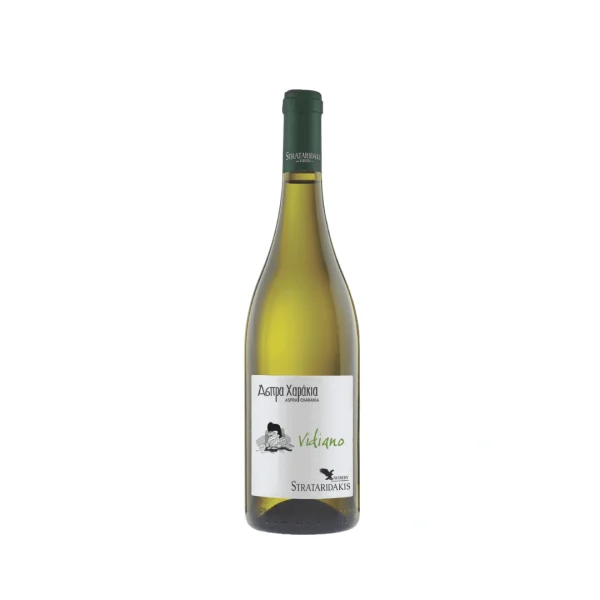 STRATARIDAKIS Λευκός Ξηρός Οίνος Asprα Charakia Vidiano 100% 750ml (2024)