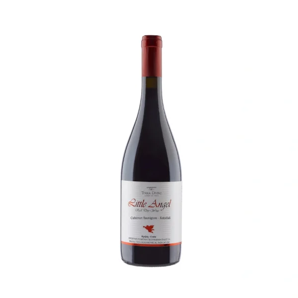 TERRA DIVINO Ερυθρός Ξηρός Οίνος Little Angel Cabernet Sauvignon-Kotsifali PGI Crete 750ml