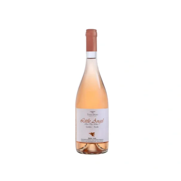 TERRA DIVINO Ερυθρός Ροζέ Ξηρός Οίνος Little Angel Liatiko-Syrah PGI Crete 750ml