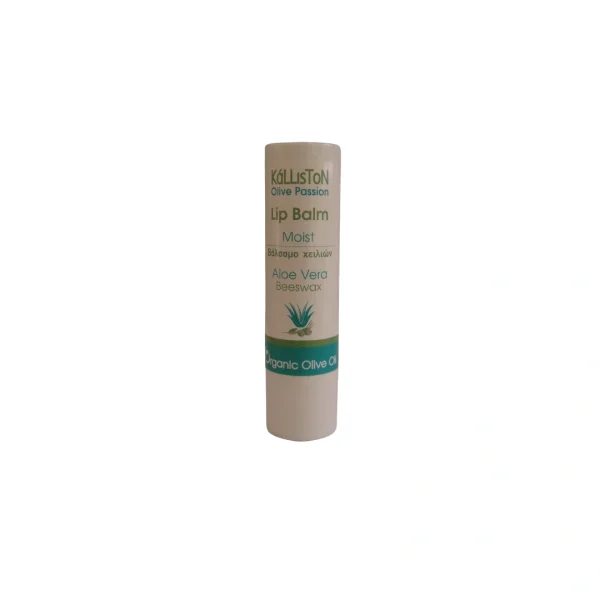 KALLISTON Lip Balm με Βιολογικό Ελαιόλαδο, Κερί Μέλισσας & Αλόη Βέρα 5.5g