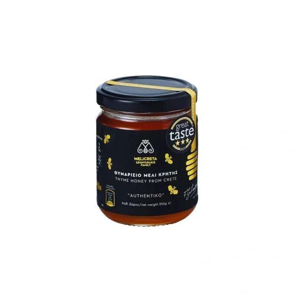 LEONTARAKIS FAMILY "Authentiko" Κρητικό Θυμαρίσιο Μέλι 250gr