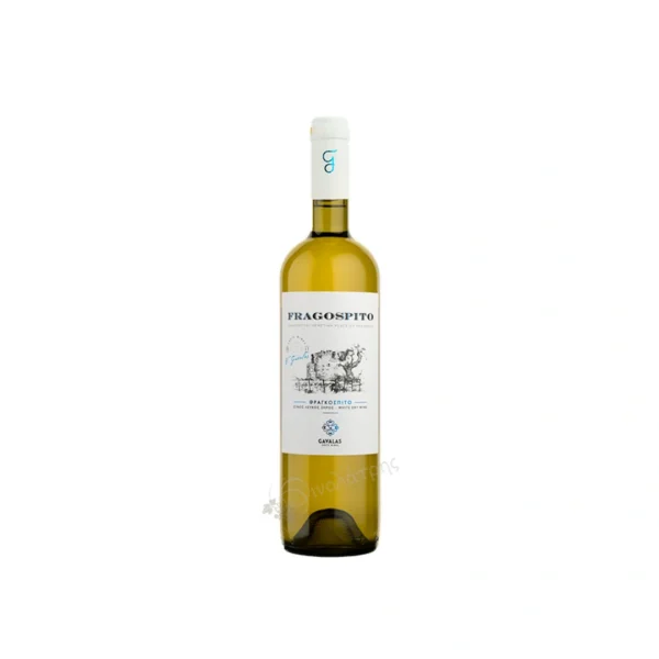 GAVALAS Fragospito Organic White Dry Wine 750ml – Malvasia & Moschato Spinas