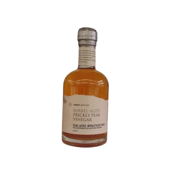 GREEK ANTHOS Barrel-Aged Prickly Pear Vinegar 250ml