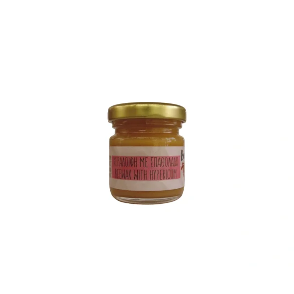 Beewax Cream with Hypericum Extract in Olive Oil & Coconut Oil 30ml